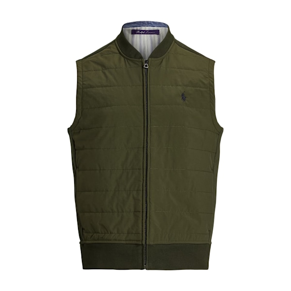 Bewley & Ritch Herr Stanten Quiltad Väst M Oliv Olive M