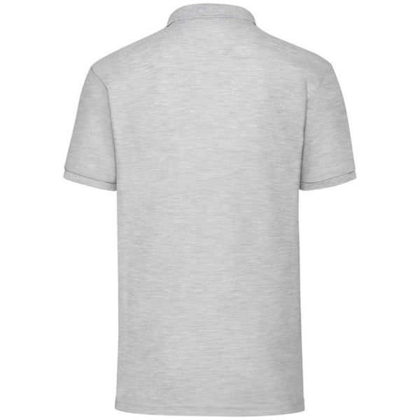 Fruit of the Loom Pique Poloskjorta L Heather Grey Heather Grey L