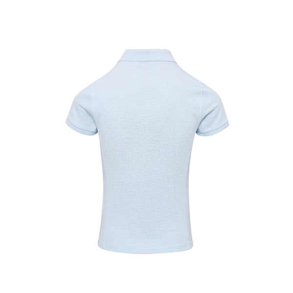 Premier Dam/Dam Coolchecker Plus Piqu Polo Med CoolPlus Light Blue 2XL