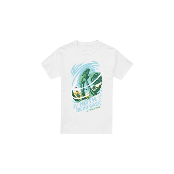 Star Wars Herr Echo Base Attack T-shirt XL Vit White XL