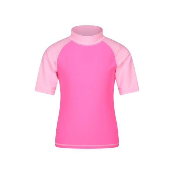 Mountain Warehouse Barn/Barn UV-skydd Rash Top 9-10 år Bubble Pink 9-10 Years