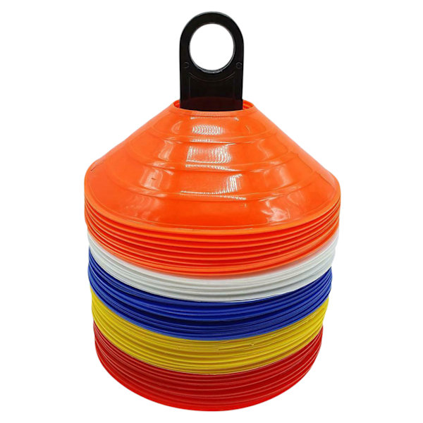 Pre-Sport Saucer Cones (Paket med 50) En Storlek Flerfärgad Multicoloured One Size