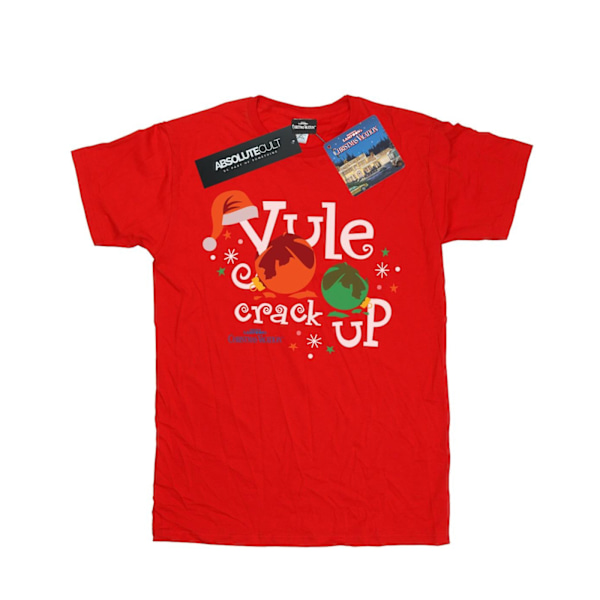 National Lampoon's Christmas Vacation Herr Yule Crack Up T-shirt Red S