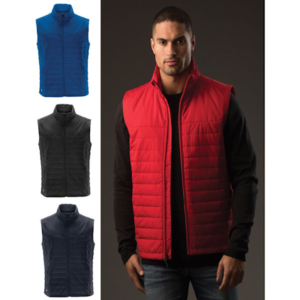 Stormtech Herr Quiltad Nautilus Väst/Gilet L Bright Red Bright Red L