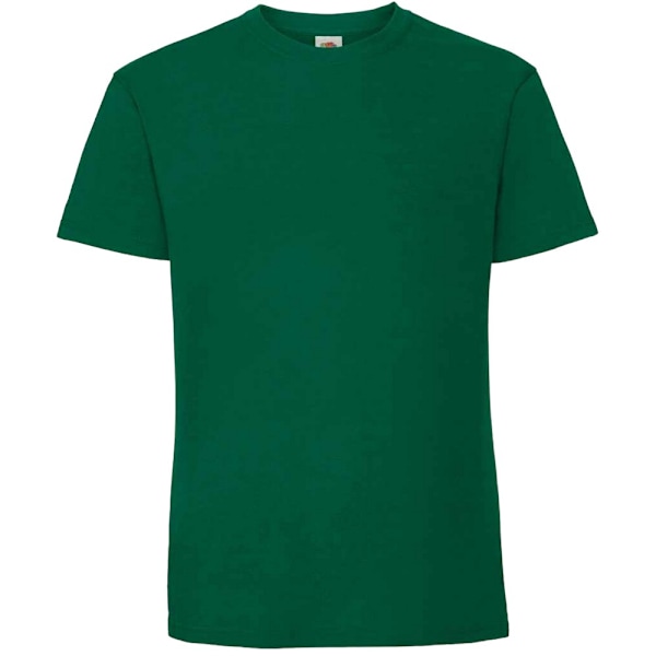 Fruit Of The Loom Mens Iconic 195 Ringspun Premium T-shirt S UK College Green S UK