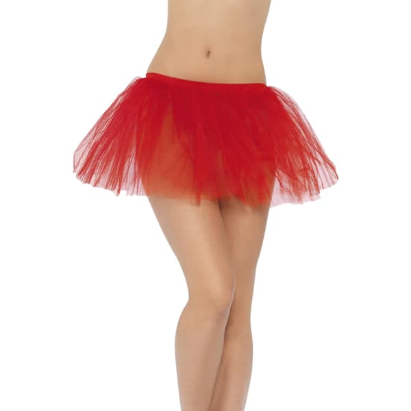 Smiffys Dam/Dam Underkjol Tutu One Size Röd Red One Size