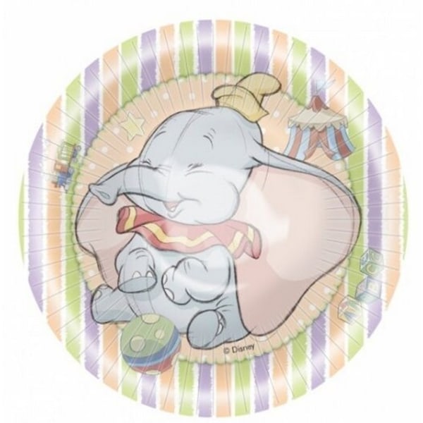 Dumbo Pappersmuggar (6-pack) En Storlek Flerfärgad Multicoloured One Size