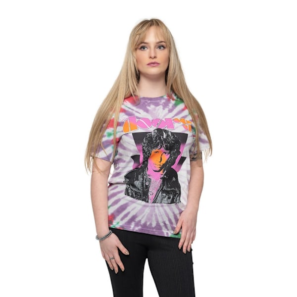 The Doors Unisex Adult Jim Beams Tie Dye T-Shirt L Lila Purple L