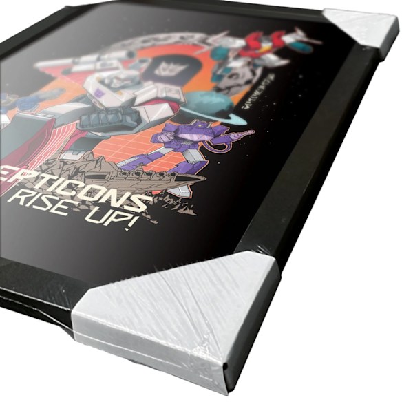 Transformers Decepticons Rise Up Inramad Poster 40cm x 30cm Mult Multicoloured 40cm x 30cm