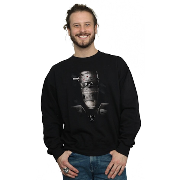 Star Wars Herr The Mandalorian IG-11 Droid Poster Sweatshirt L Black L