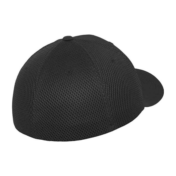 Flexfit Tactel Mesh Panel Baseball Cap S-M Svart Black S-M