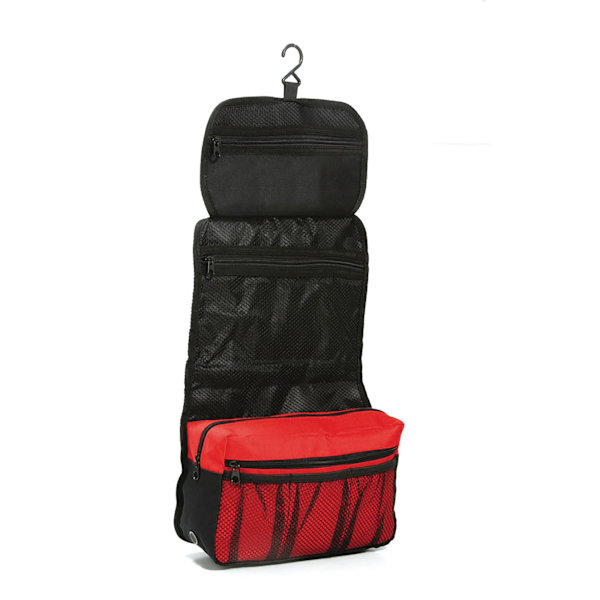 Shugon Bristol hopfällbar resetoalettväska - 4 liter One Size Red/Black One Size
