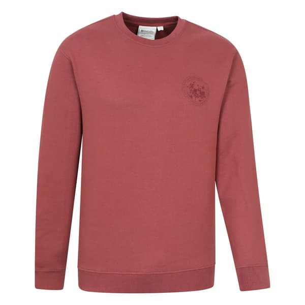Mountain Warehouse Mountain Crew Neck Sweatshirt för män 4XL Rost Rust 4XL