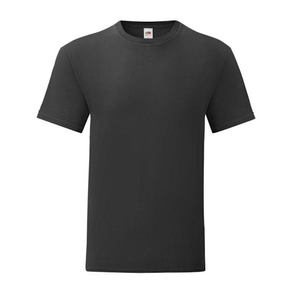 Fruit Of The Loom Herrarnas Ikoniska 150 T-shirt 4XL Svart Black 4XL