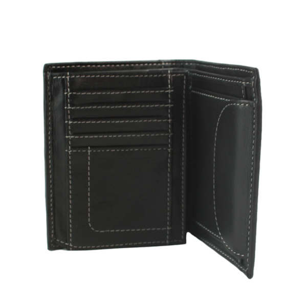 Eastern Counties Leather Mens Isaac Läderplånbok One Size Bla Black One Size