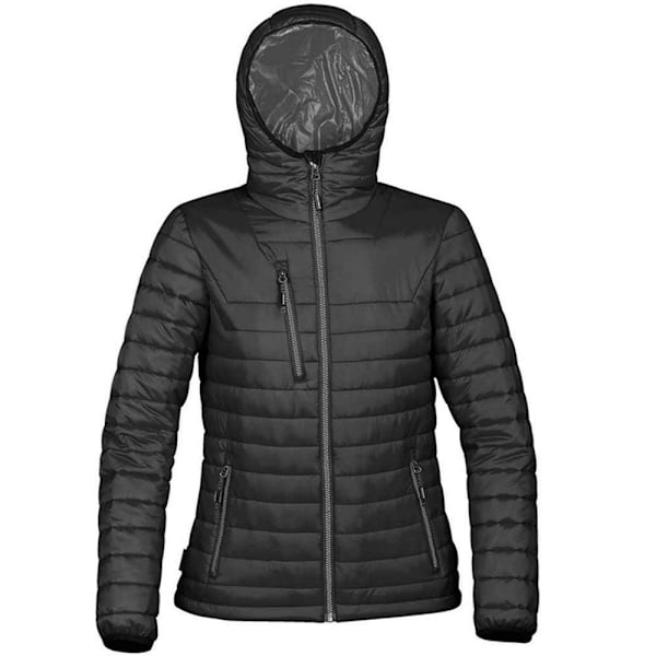 Stormtech Womens/Ladies Gravity Thermal Padded Jacket M Black/C Black/Charcoal M