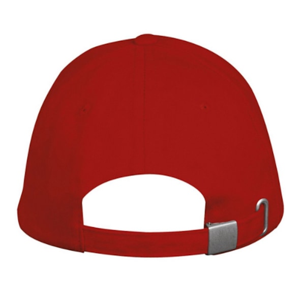 SOLS Unisex Long Beach Cap One Size Röd Red One Size