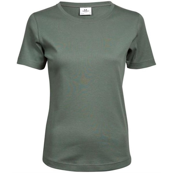 Tee Jays Dam/Dam Interlock T-shirt L Bladgrön Leaf Green L