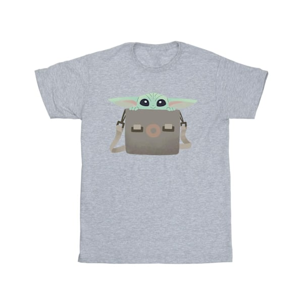 Star Wars Herr The Mandalorian Grogu Resväska T-shirt XL Sport Sports Grey XL