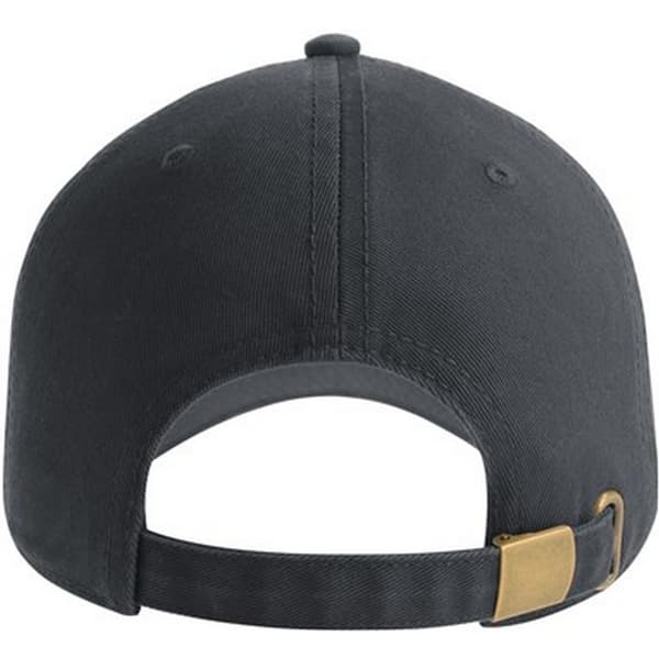 Atlantis Unisex Vuxen Fraser 6-Panel Ekologisk Bomulls Baseball Keps Dark Grey One Size
