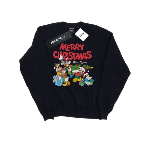 Disney Boys Mickey And Friends Winter Wishes Sweatshirt 9-11 Ye Navy Blue 9-11 Years