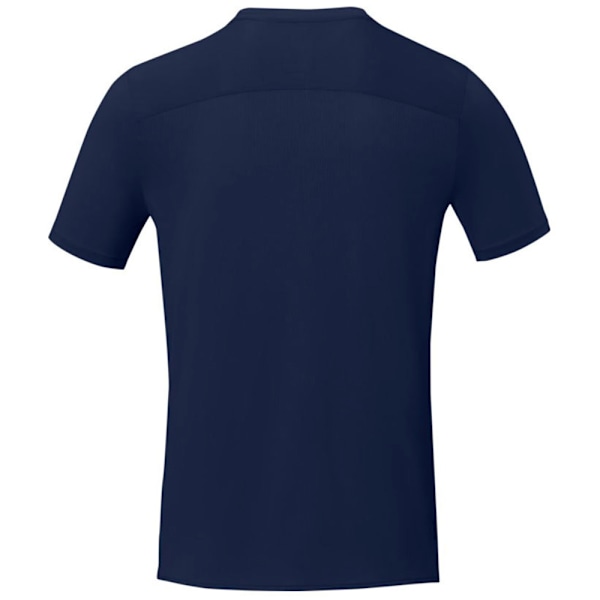 Elevate NXT Mens Borax Recycled Cool Fit Kortärmad T-shirt Navy S