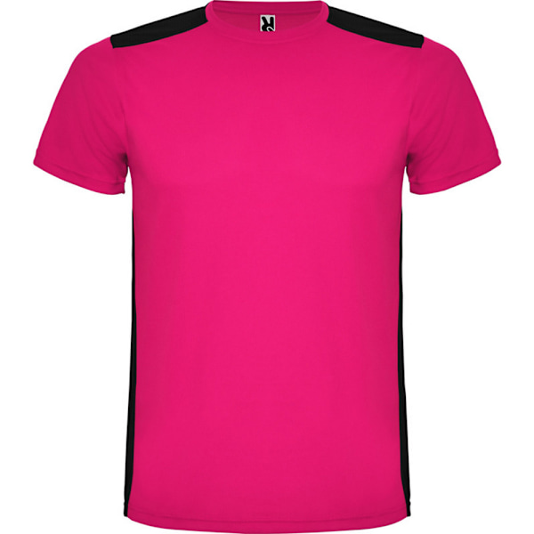 Roly Barn- & Flickor Detroit Sports T-shirt 4 År Fuchsia/Solid Fuchsia/Solid Black 4 Years