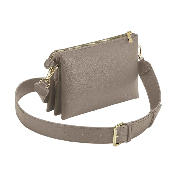 Bagbase Boutique Crossbody Bag One Size Taupe Taupe One Size