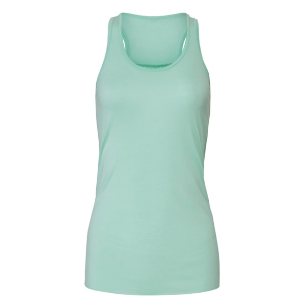 Bella + Canvas Dam/Dam Flowy Racerback Tank Top 8 UK Mint Mint 8 UK