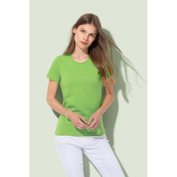 Stedman Dam/Dam Klassisk Ekologisk T-shirt S Kiwi Grön Kiwi Green S