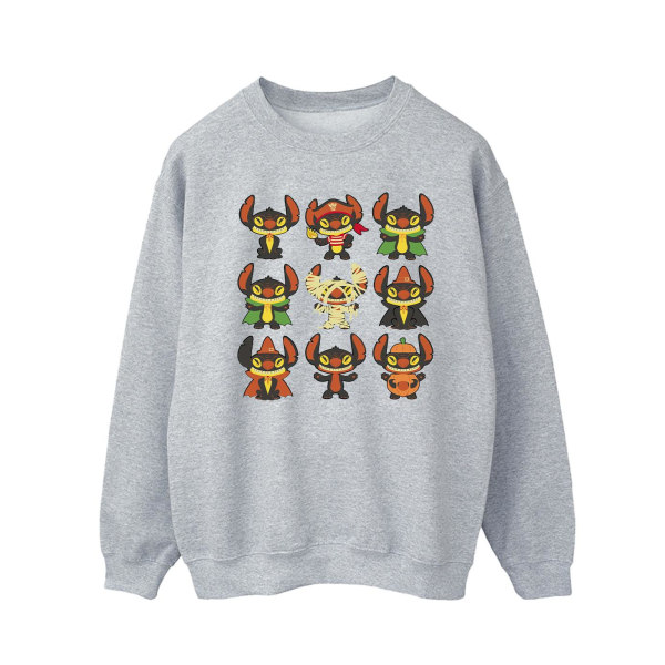 Disney Mens Lilo & Stitch Halloween Costumes Sweatshirt XL Spor Sports Grey XL