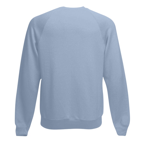Fruit Of The Loom Raglanärm Belcoro® Sweatshirt M Mine för män Mineral Blue M