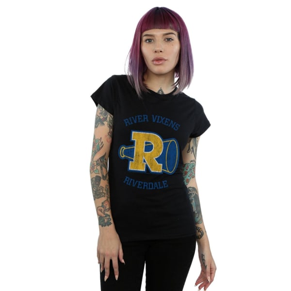 Riverdale Dam/Damer River Vixens Bomull T-shirt S Svart Black S