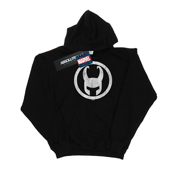 Marvel Boys Loki Icon Hoodie 12-13 år Svart Black 12-13 Years