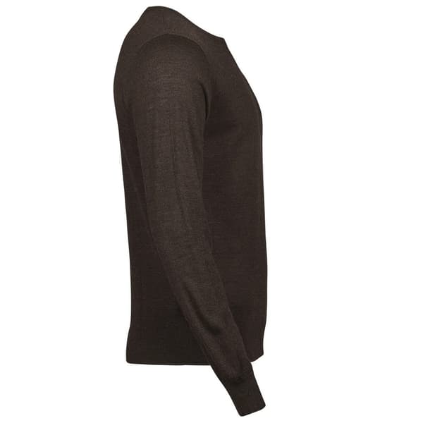 Tee Jays Herr Merino Blend Crew Neck Sweatshirt S Mocka Mocha S