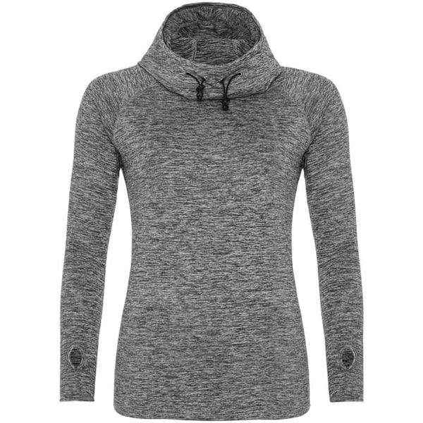 AWDis Cool Dam/Damer Krage Halsduk Topp M Grå Melange Grey Melange M