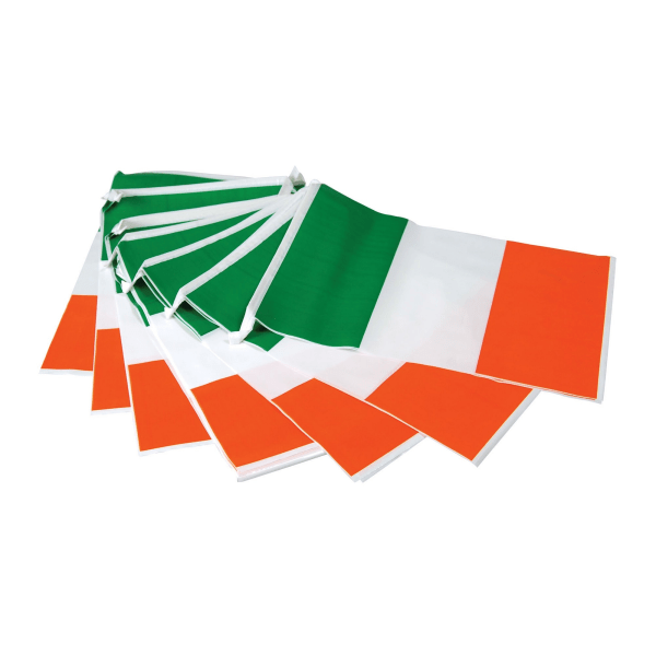 Bristol Novelty Ireland Flag Bunting One Size Vit/Grön/Orange White/Green/Orange One Size