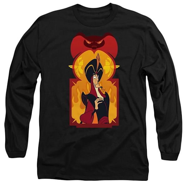 Aladdin Unisex Vuxen Den Onda Trollkarlen Jafar T-Shirt L Svart Black L