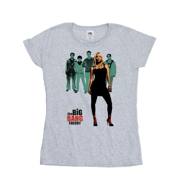 The Big Bang Theory Dam/Damer Penny Stående Bomull T-shirt Sports Grey M