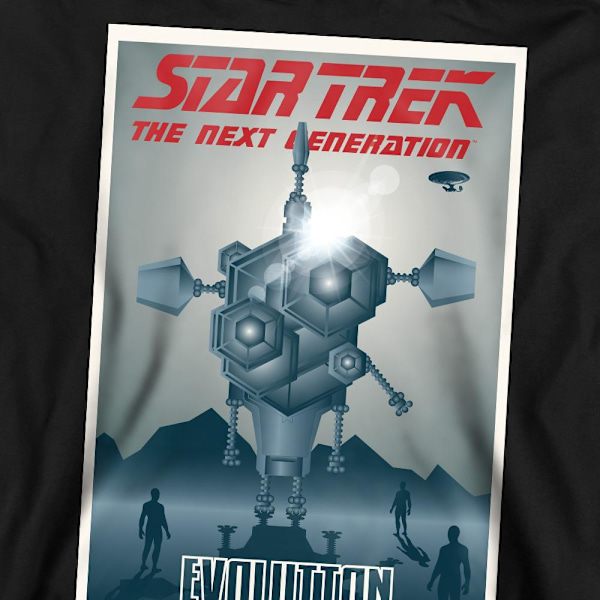 Star Trek Unisex Vuxen The Next Generation Säsong 3 Avsnitt 1 S Black L