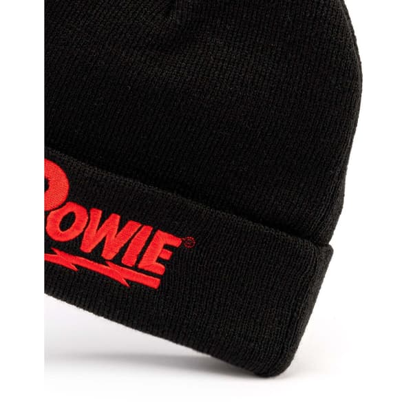 David Bowie Logo Mössa One Size Svart Black One Size