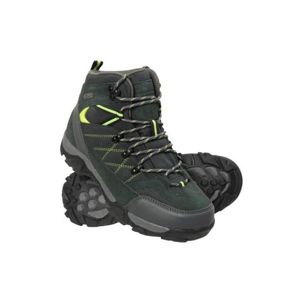 Mountain Warehouse Childrens/Kids Trail Mocka Walking Boots 1 U Teal 1 UK