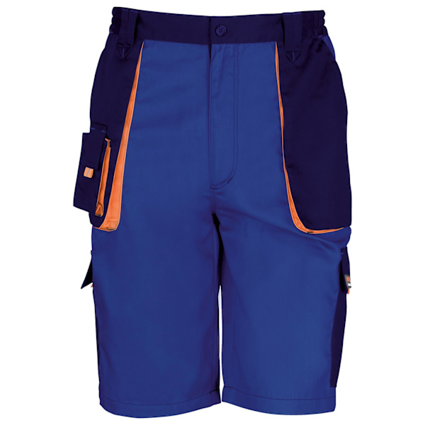Result Work-Guard Mens Lite Shorts L Royal Blue/Navy Royal Blue/Navy L