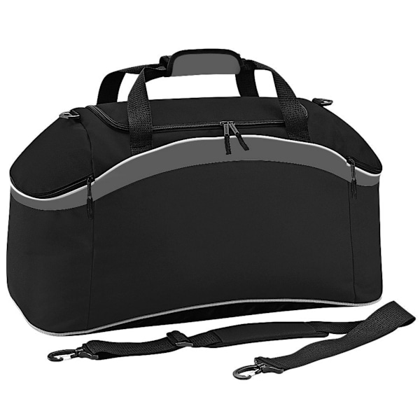 Bagbase Teamwear Holdall One Size Svart/Grafitgrå/Vit Black/Graphite Grey/White One Size