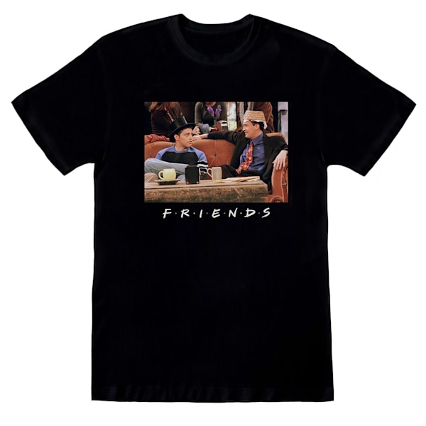 Friends Boys Joey And Chandler Hats T-Shirt 12-13 År Svart Black 12-13 Years