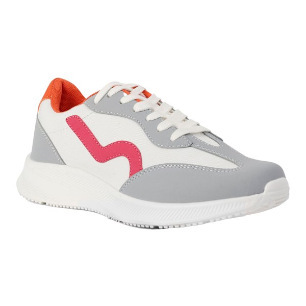 Regatta Womens/Ladies Marine Retro Trainers 7 UK Snow White/Pin Snow White/Pink Potion 7 UK