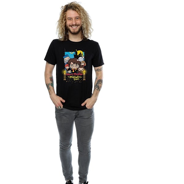Harry Potter T-shirt för pojkar, Philosopher's Stone, XL, svart Black XL