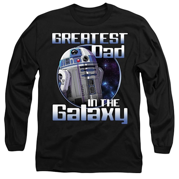 Star Wars Unisex Vuxen Bästa Pappa I Galaxen Fars Dag T-shirt Black XXL