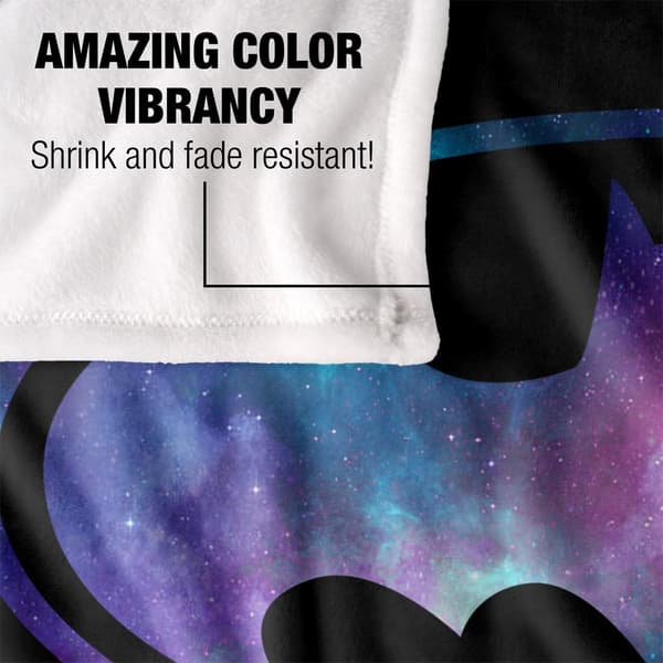 Batman Galaxy Logofilt En Storlek Flerfärgad Multicoloured One Size
