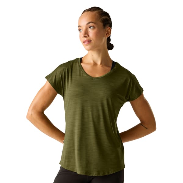 Dare 2B Dam/Dam Vigilant Active T-Shirt 18 UK Nefrit Gr Nephrite Green Solid 18 UK